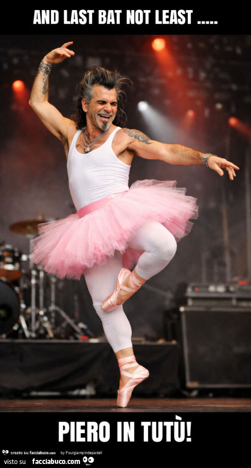 And last bat not least&hellip; piero in tutù