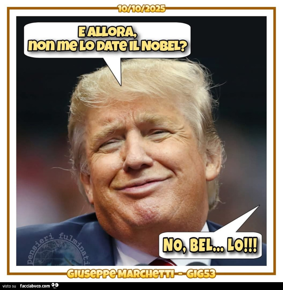 Trump nobel