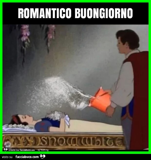Romantico buongiorno