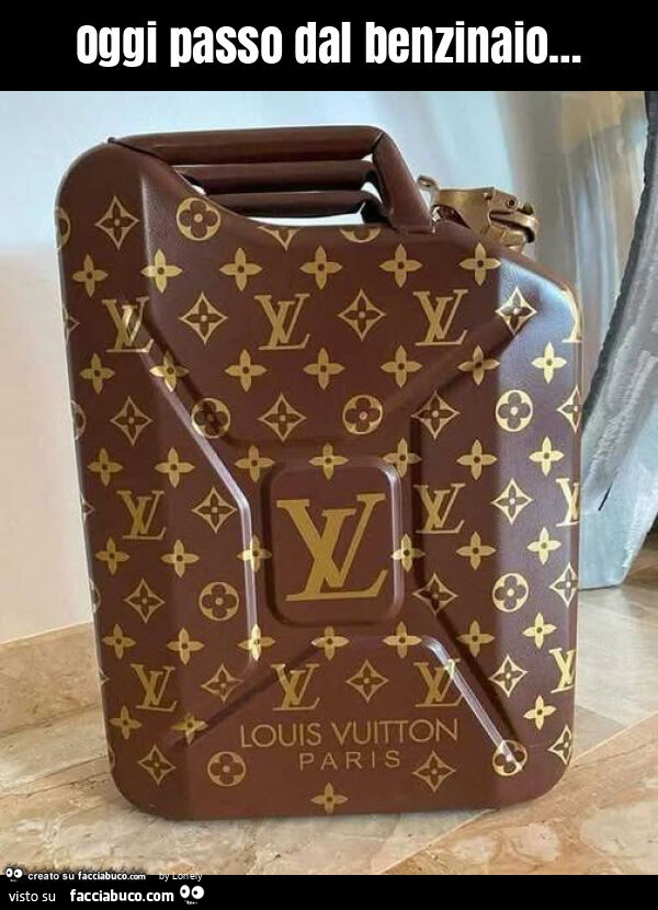 Oggi passo dal benzinaio&hellip;