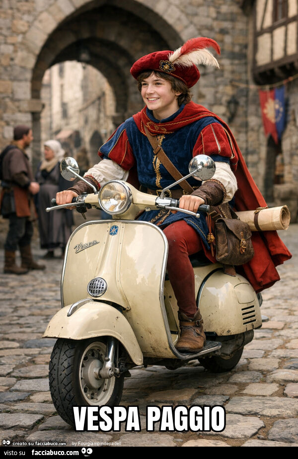 Vespa paggio