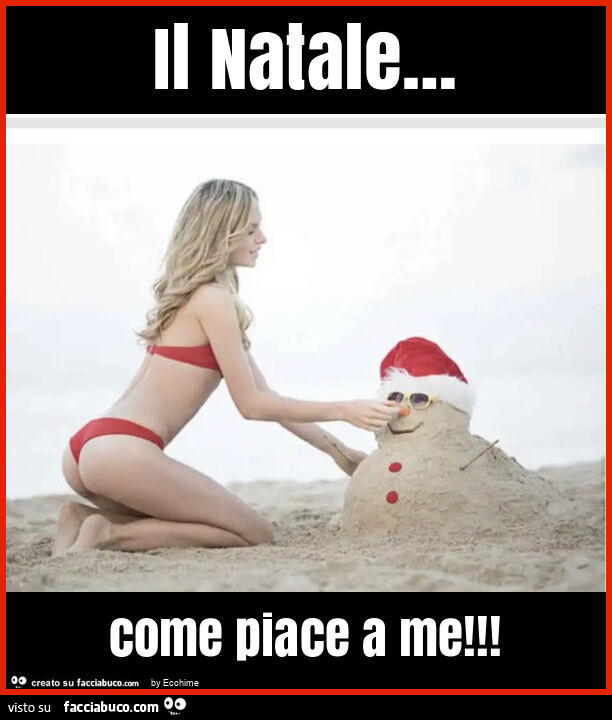 Il natale&hellip; come piace a me