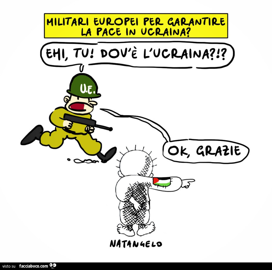 Militari Europei per garantire la pace in Ucraina?