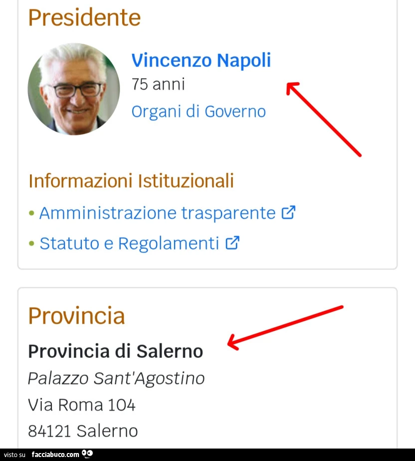 Vincenzo Napoli presidente Provincia di Salerno