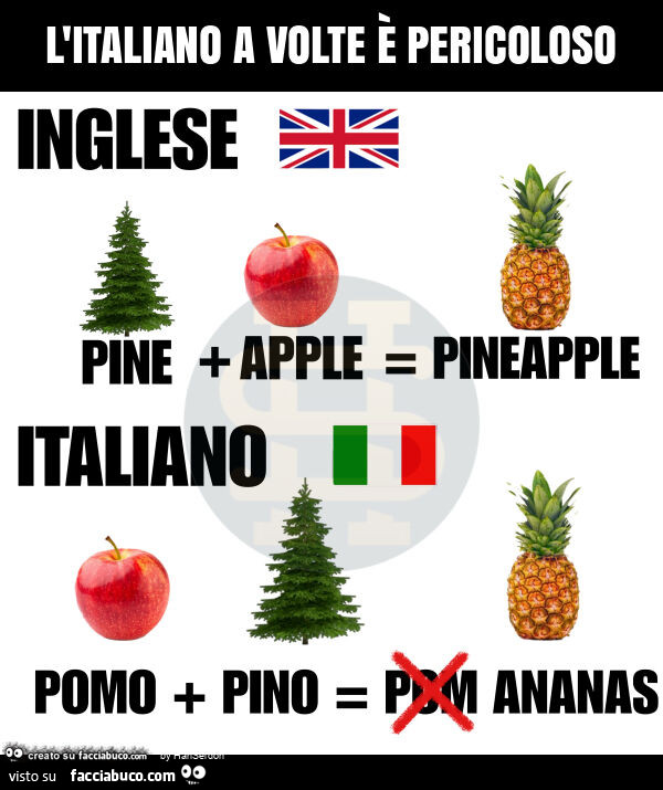 L'italiano a volte è pericoloso