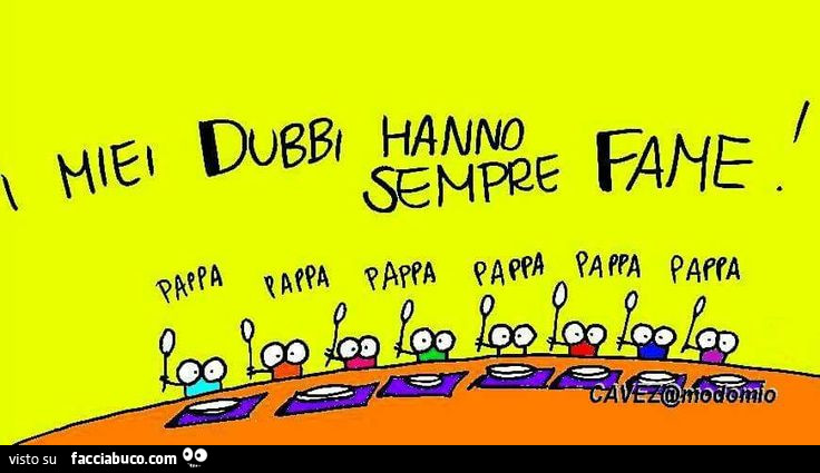 Cavez. I miei dubbi hanno sempre fame