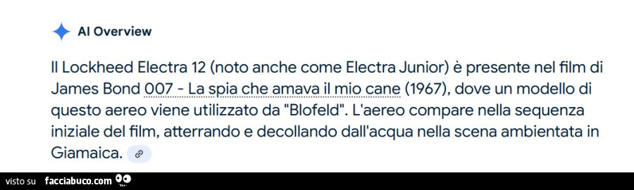 Errori Intelligenza Artificiale, 007