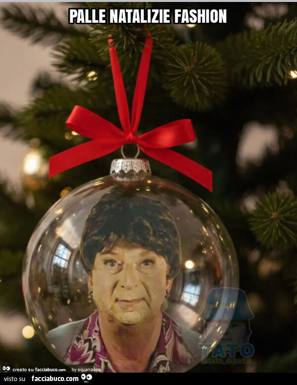 Palle natalizie fashion