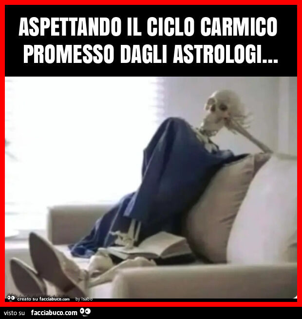 Aspettando il ciclo carmico promesso dagli astrologi&hellip;