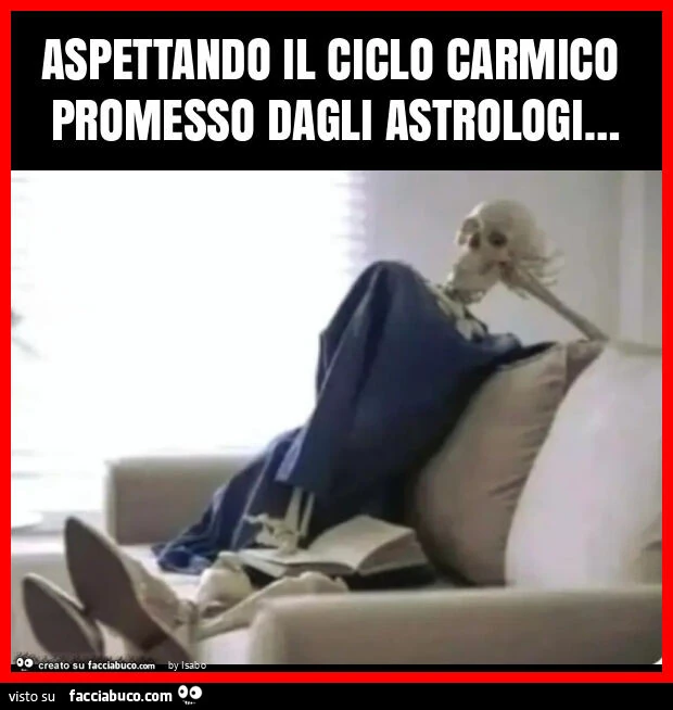Aspettando il ciclo carmico promesso dagli astrologi…