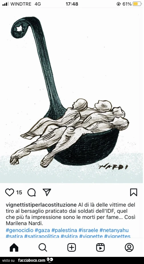 Al di là delle vittime del tiro al bersaglio praticato dai soldati dell'idf, quel che più fa impressione sono le morti per fame
