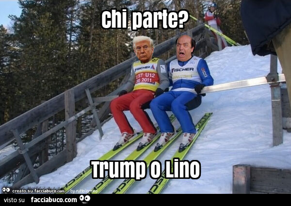 Chi parte? Trump o lino