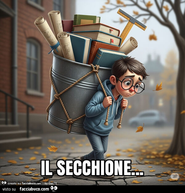 Il secchione