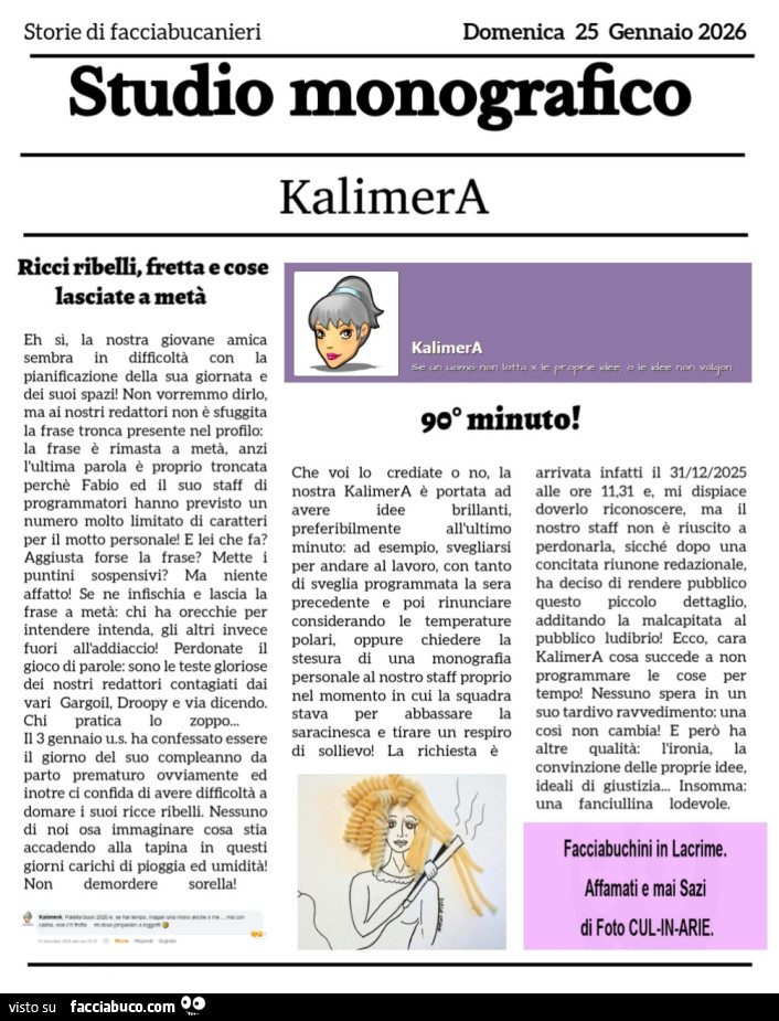 Monografia di KalimerA