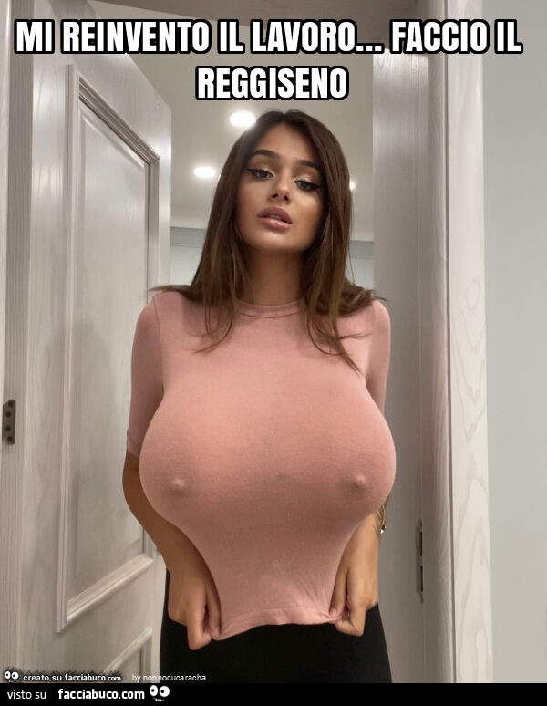 Mi reinvento il lavoro… faccio il reggiseno