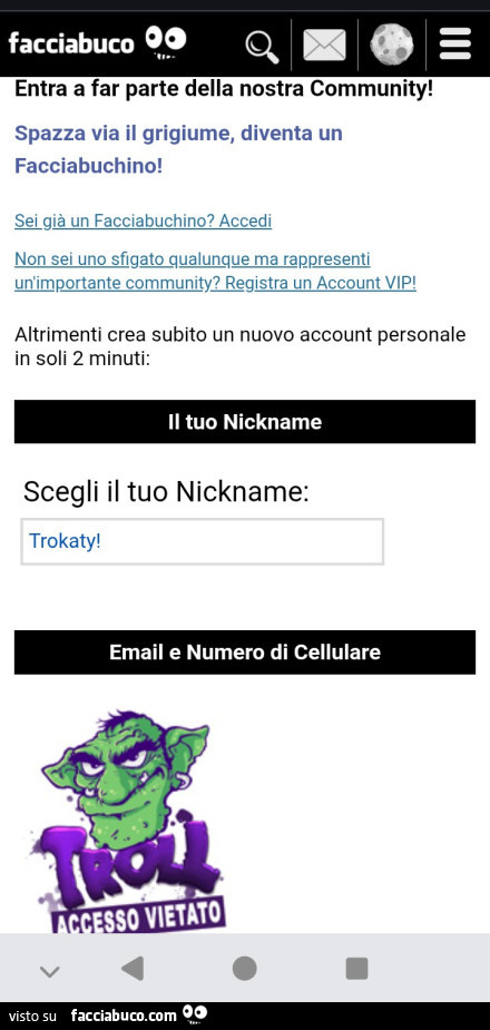 Entra a far parte della nostra community