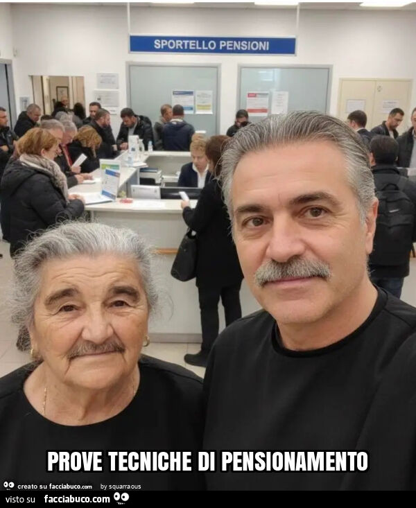 Prove tecniche di pensionamento