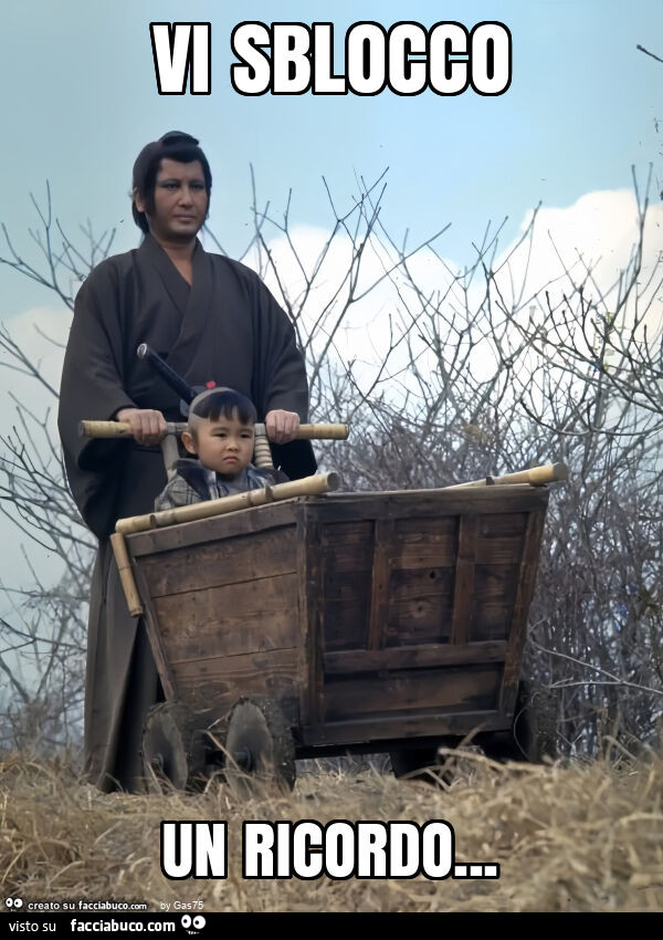 Vi sblocco un ricordo
