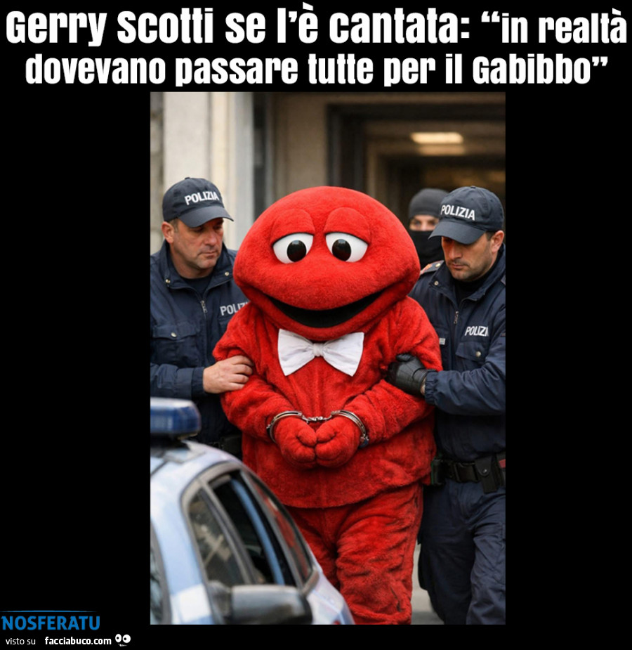 Gerry Scotti se l'è cantata