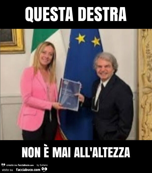 Questa destra non è mai all'altezza