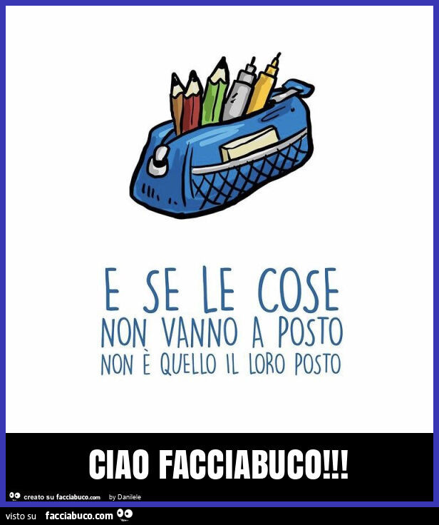 Ciao facciabuco