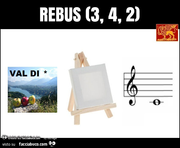 Rebus non tela do (3, 4, 2)