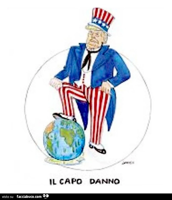 Trump il capo danno