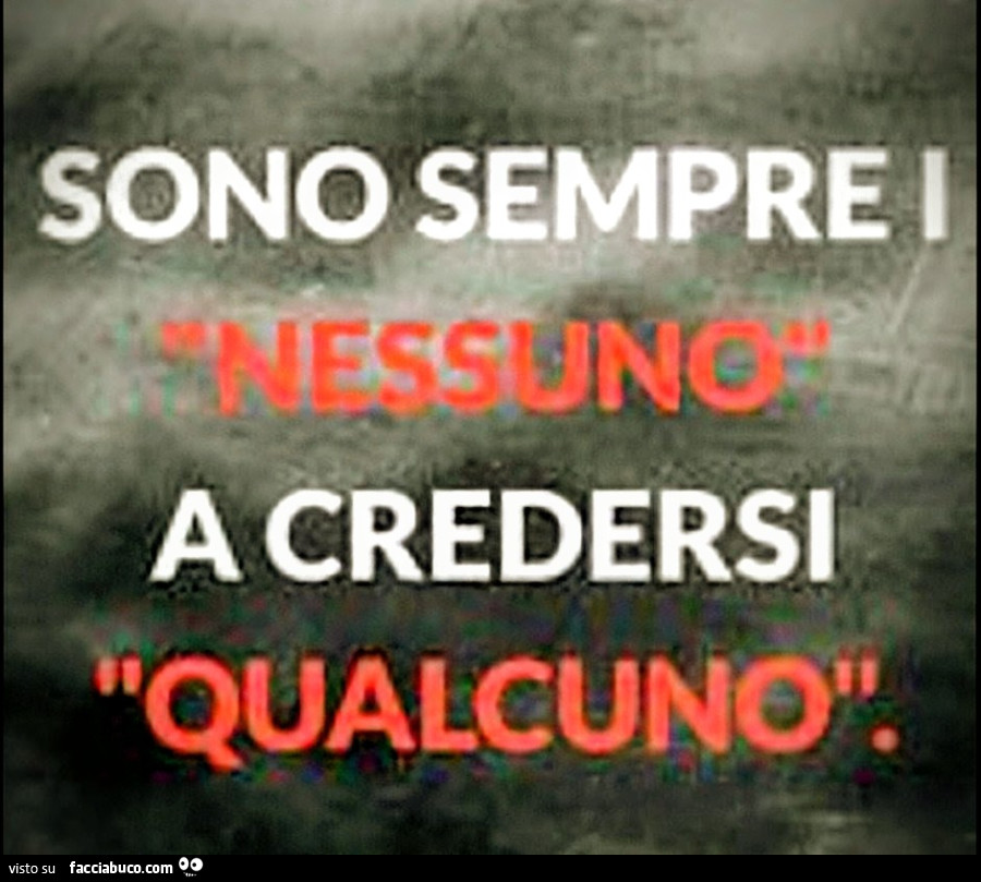 Nessuno