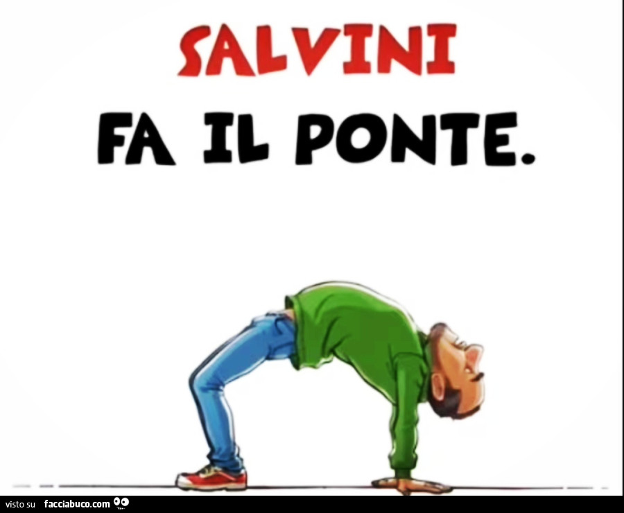 Salvini fa ponte