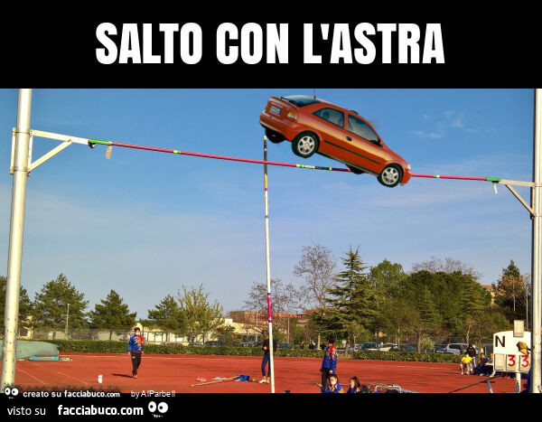 Salto con l'astra