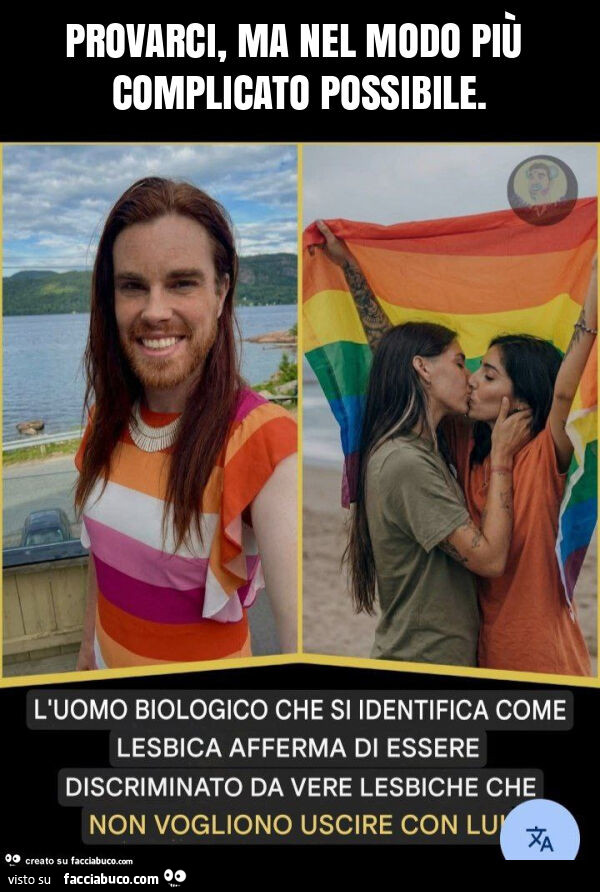 Provarci, ma nel modo più complicato possibile