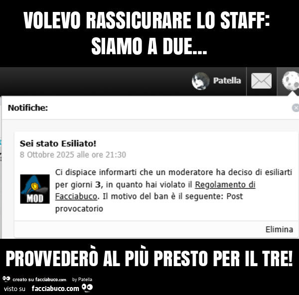 Gli esili di patella