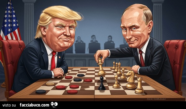 Putin e Tramp! Giocano sporco