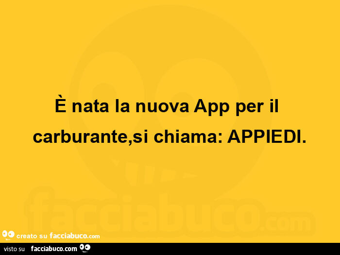 È nata la nuova app per il carburante, si chiama: appiedi