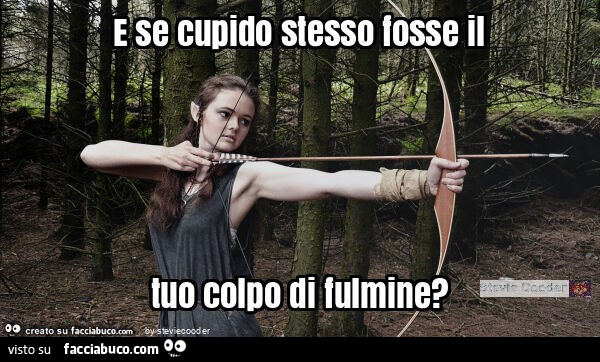 E se cupido stesso fosse il tuo colpo di fulmine?