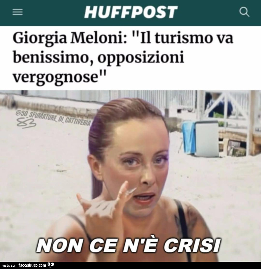 Non ce n'è crisi