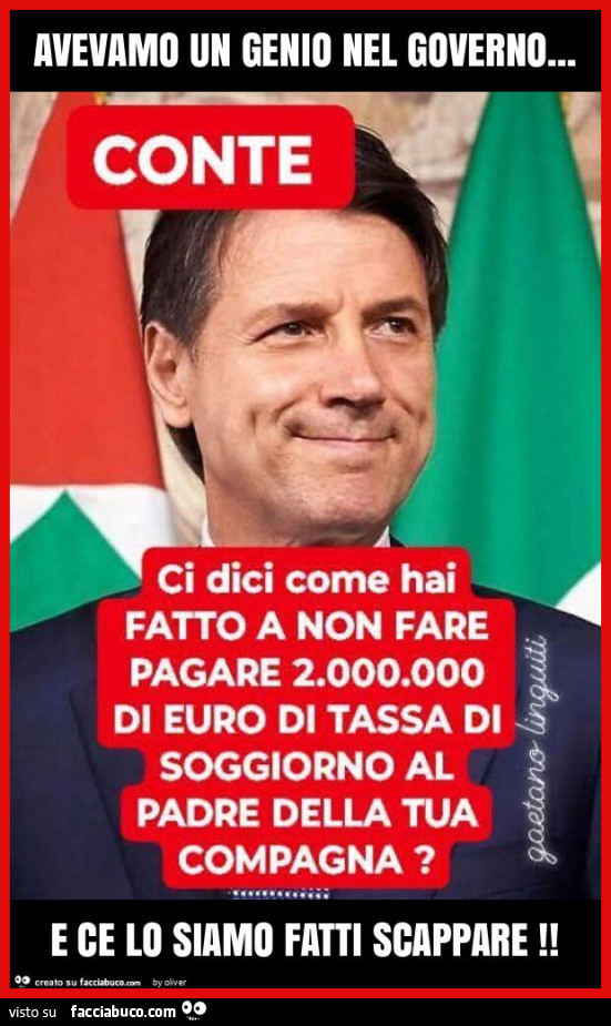 Avevamo un genio nel governo&hellip; e ce lo siamo fatti scappare