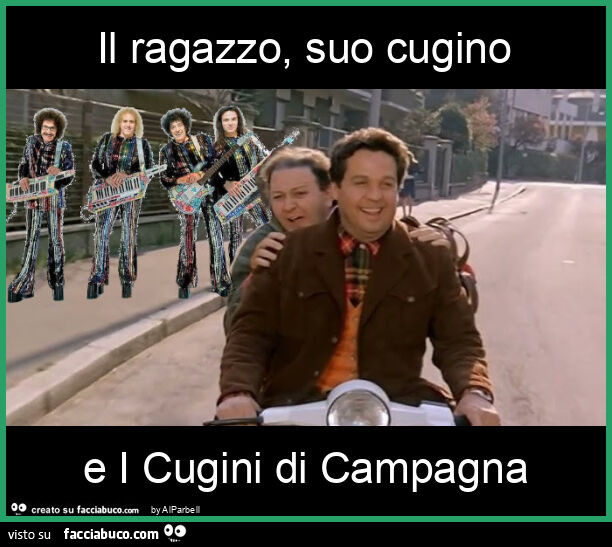 Il ragazzo, suo cugino e i cugini di campagna