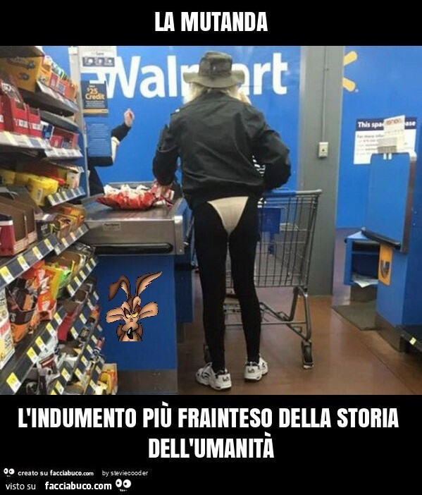 La mutanda l'indumento più frainteso della storia dell'umanità