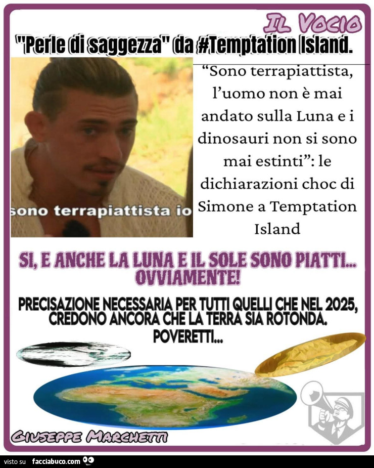 Terrapiattisti temptation island
