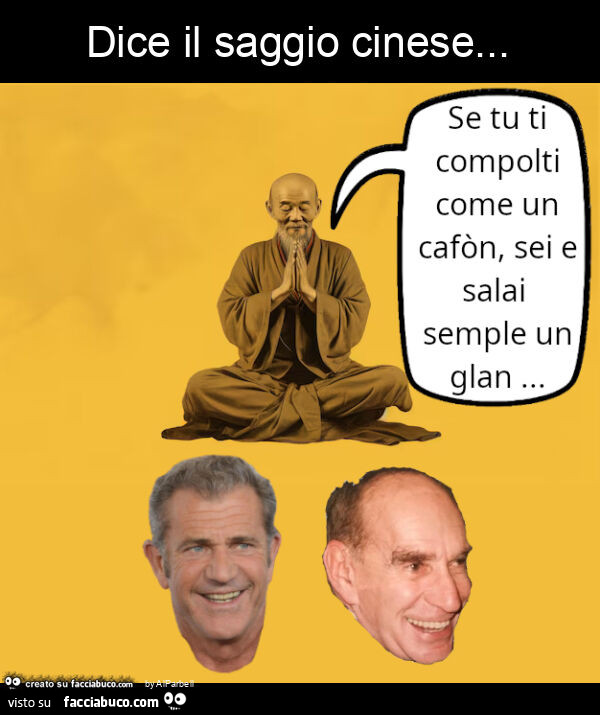 Dice il saggio cinese