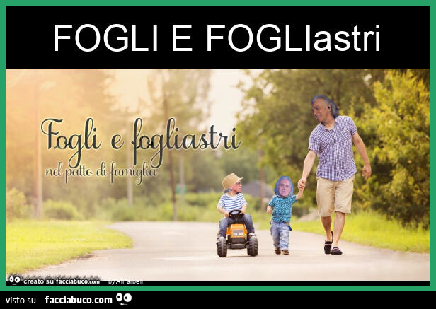 Fogli e fogliastri