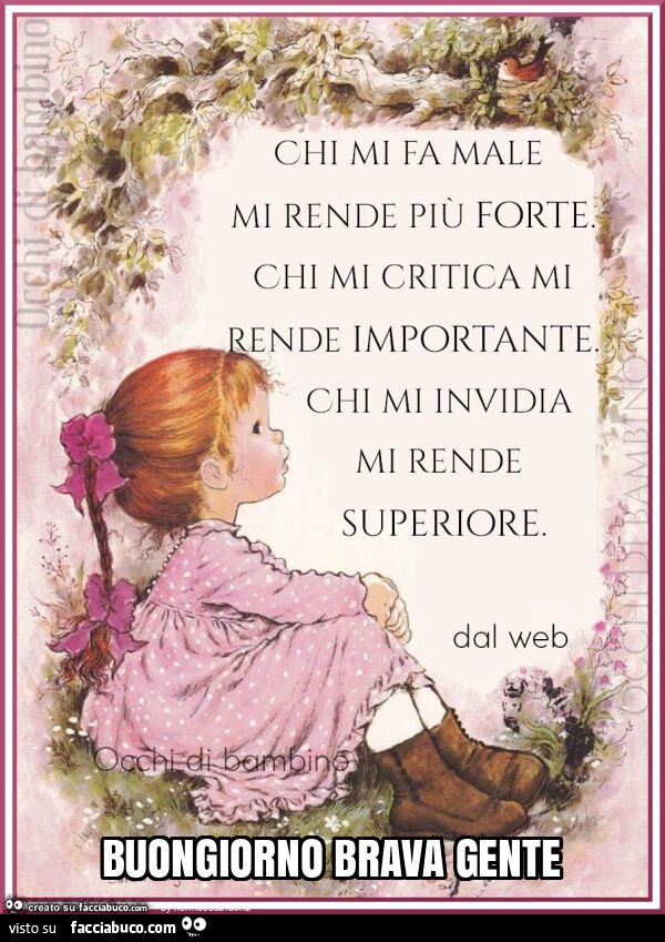 Buongiorno brava gente