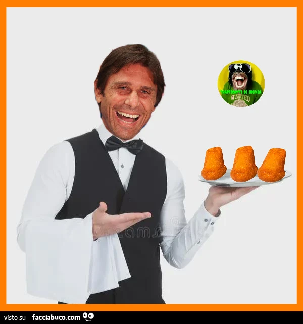 Antonio conte Napoli interviene babà