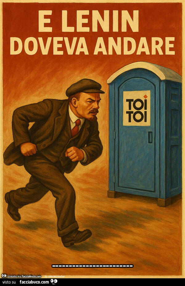 E lenin doveva andare