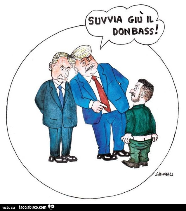 Suvvia giรน il donbass