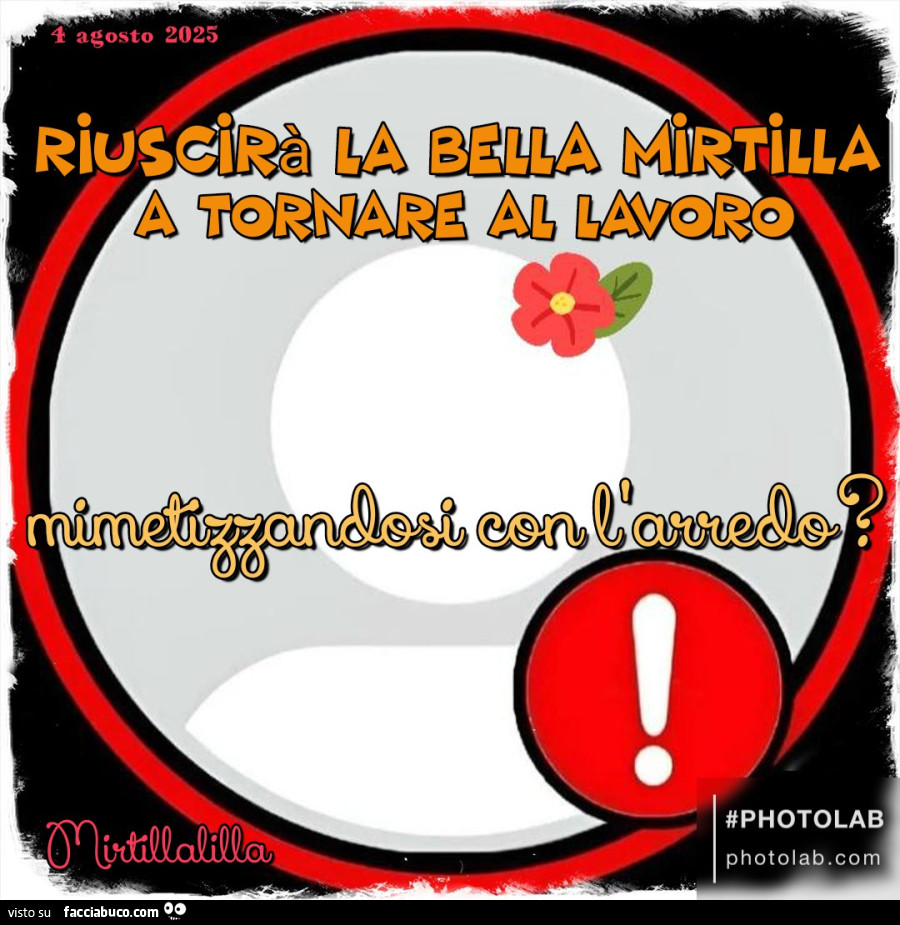 Tornare al lavoro
