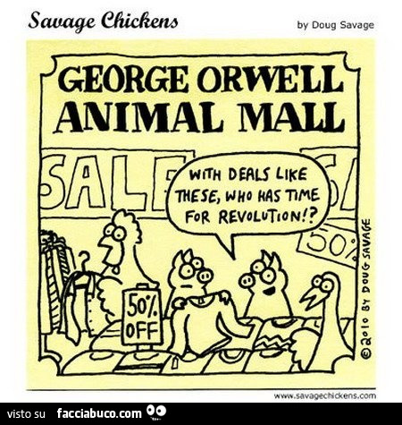 CON OFFERTE COME QUESTE, CHI HA TEMPO PER RIVOLUZIONE! Sauvage Chickens