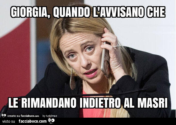 Giorgia, quando l'avvisano che le rimandano indietro al masri