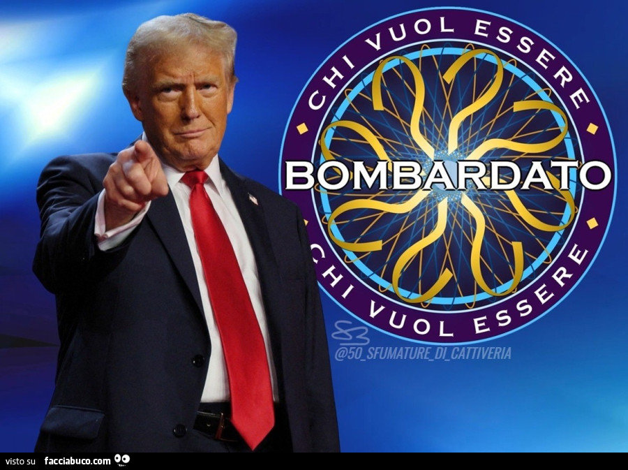 Chi vuol essere bombardato